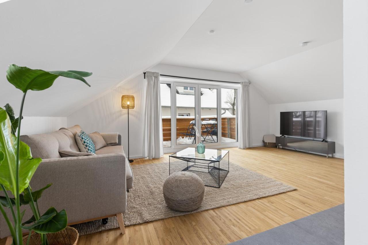 Casa Verde: Kueche, Tv, Nespresso, Im Gruenen Starnberg Exterior foto